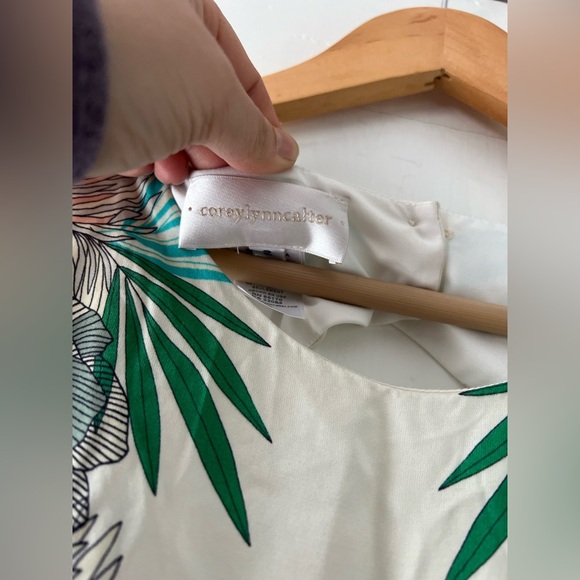 Corey Lynn Calter Anthropologie Women’s Floral Print Wide Leg Jumpsuit Size 2 - Picture 2 of 8